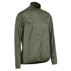 Damska wiatrówka sportowa CEP Reflective. Zielone kurtki sportowe CEP, bez wzorów, bez kaptura. Za 479.00 zł.