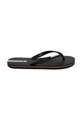 Japonki plażowe Gorilla Wear Kokomo Flip-Flops. Czarne klapki GORILLA WEAR, bez wzorów, prążkowane, bez obcasa. Za 99.40 zł.