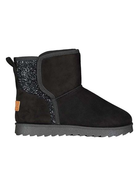 Geographical Norway Botki zimowe "Olga" w kolorze czarnym rozmiar: 41. Czarne botki Geographical Norway, na zimę, bez wzorów, z futra, bez obcasa, bez zapięcia. Za 87.40 zł.