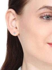 Diamant Vendôme Złote kolczyki-wkrętki z diamentami rozmiar: onesize. Szare kolczyki Diamant Vendöme, z diamentem, złote. Za 652.99 zł.