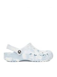 Crocs Klapki C-BAYA MARBLED CLOG 206935-94S Niebieski. Niebieskie klapki Crocs, bez wzorów, z tworzywa sztucznego, bez obcasa. Za 239.99 zł.