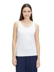 BETTY & CO Top w kolorze białym rozmiar: XL. Białe topy Betty & Co, xl, bez wzorów, bez kołnierzyka, bez ramiączek. Za 25.95 zł.