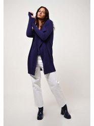 AUTHENTIC CASHMERE Kaszmirowy kardigan "Chésery" w kolorze fioletowym rozmiar: S. Różowe kardigany AUTHENTIC CASHMERE, s, bez wzorów, z kaszmiru. Za 478.99 zł.