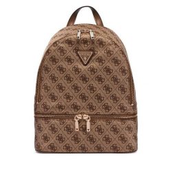 Plecak Guess. Brązowe plecaki Guess, z aplikacjami. Za 634.99 zł.