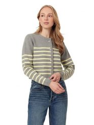 Scotch & Soda Kardigan w kolorze szaro-żółtym rozmiar: L. Szare kardigany Scotch & Soda, l, bez wzorów. Za 159.21 zł.