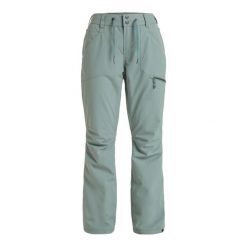 Spodnie snowboardowe damskie ROXY Nadia. Zielone spodnie narciarskie Roxy, bez wzorów, narciarskie. Za 629.99 zł.