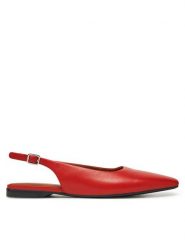 Vagabond Shoemakers Sandały Delia 5907-201-48 Czerwony. Czerwone sandały Vagabond Shoemakers, bez wzorów, ze skóry, bez obcasa, na płaskiej podeszwie, bez zapięcia. Za 479.99 zł.