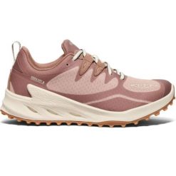 Keen Zionic WP W damskie wodoodporne buty trekkingowe Warm Taupe/Raw Umber 37.5. Brązowe trekkingi Keen. Za 582.99 zł.