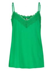 Fresh Made Top w kolorze zielonym rozmiar: XS. Zielone topy Fresh Made, s, bez wzorów, z koronki, bez kołnierzyka, bez ramiączek. Za 41.95 zł.