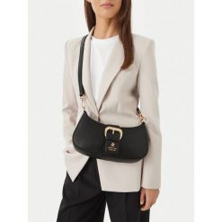 Torebka Beverly Hills Polo Club. Czarne listonoszki Beverly Hills Polo Club, bez wzorów, bez dodatków. Za 159.99 zł.
