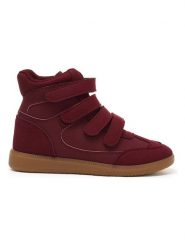 C'M Sneakersy w kolorze czerwonym rozmiar: 41. Czerwone trampki C'M, bez wzorów, za kostkę, bez zapięcia. Za 117.99 zł.