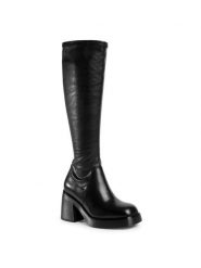 Vagabond Shoemakers Kozaki Brooke 5044-002-20 Czarny. Czarne kozaki Vagabond Shoemakers, ze skóry, bez obcasa, na słupku, bez zapięcia. Za 869.99 zł.