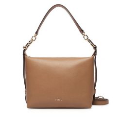 Torebka Furla. Brązowe torebki klasyczne Furla, bez wzorów, bez dodatków. Za 1,199.00 zł.