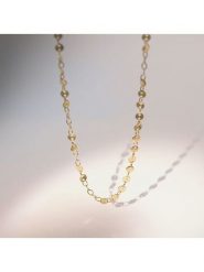 MOODE Naszyjnik "Axelle" - dł. 40 cm rozmiar: onesize. Żółte naszyjniki MOODE, ze stali. Za 56.99 zł.