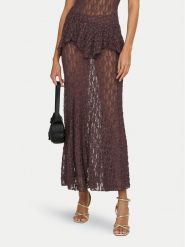 ONLY Spódnica maxi Aya 15375833 Kremowy Regular Fit. Białe spódnice Only, s, bez wzorów, z syntetyku, maxi. Za 109.99 zł.