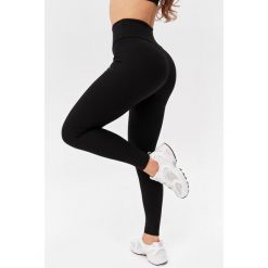 Damskie legginsy sportowe fitness Rough Radical Wellness Long. Czarne bielizna sportowa ROUGH RADICAL, l, bez wzorów. W wyprzedaży za 161.42 zł.