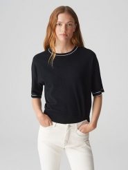 OPUS Sweter w kolorze czarnym rozmiar: 34. Czarne swetry Opus, bez wzorów, bez ramiączek. Za 131.12 zł.
