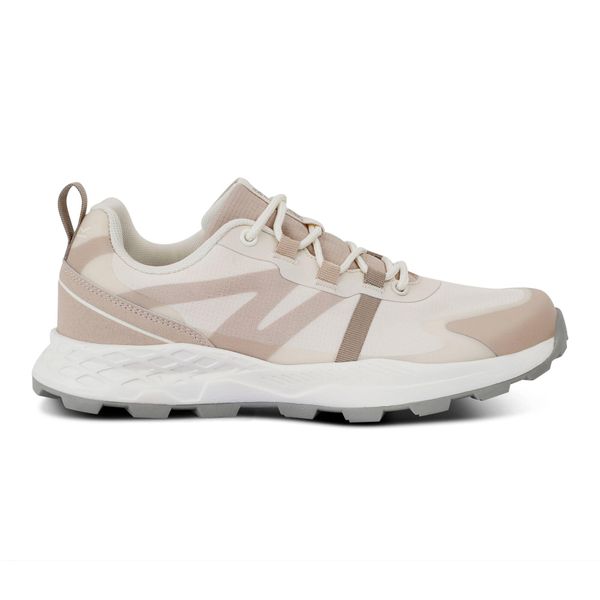 Damskie lekkie buty sportowe Leighton. Białe trekkingi Regatta, z materiału, na fitness i siłownię. Za 241.50 zł.