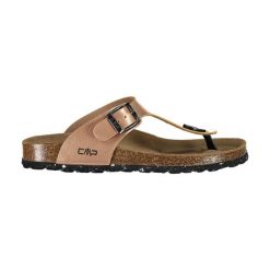Japonki damskie CMP ECO MYMOSA. Czerwone klapki CMP, bez wzorów, bez obcasa. Za 149.99 zł.