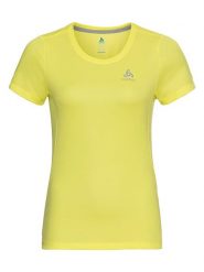 Odlo Koszulka sportowa "F-Dry" w kolorze żółtym rozmiar: S. Żółte koszulki sportowe Odlo, bez wzorów, z materiału, bez ramiączek, outdoorowe. Za 149.66 zł.