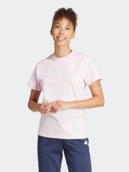 Adidas T-Shirt Embroidered IS4288 Różowy Regular Fit. Czerwone t-shirty Adidas, s, bez wzorów, z bawełny, bez kołnierzyka, bez ramiączek. Za 139.99 zł.