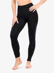 Legginsy termoaktywne damskie Brubeck Comfort Wool. Czarne legginsy Brubeck, s, bez wzorów, z elastanu, z podwyższonym stanem. Za 142.99 zł.