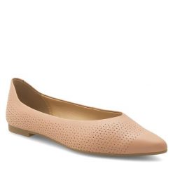 Baleriny Lasocki. Czerwone baleriny Lasocki, bez wzorów, bez obcasa. Za 159.99 zł.