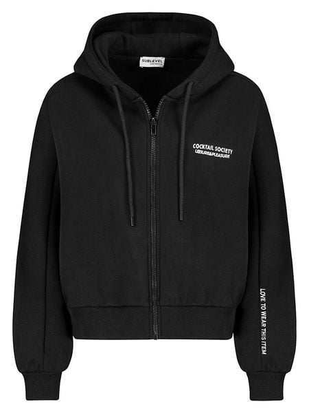 Sublevel Bluza w kolorze czarnym rozmiar: L. Czarne bluzy Sublevel, l, bez wzorów, bez kaptura. Za 146.28 zł.