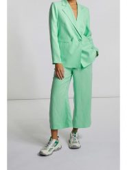 Rich & Royal Blezer w kolorze zielonym rozmiar: 40. Zielone swetry Rich & Royal, bez wzorów, z lyocellu, bez ramiączek. Za 432.95 zł.