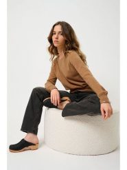 AUTHENTIC CASHMERE Kaszmirowy sweter "Etret" w kolorze karmelowym rozmiar: XL. Brązowe swetry AUTHENTIC CASHMERE, xl, bez wzorów, z kaszmiru, bez ramiączek. Za 359.32 zł.