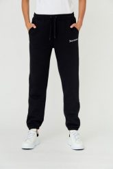JUICY COUTURE Czarne damskie spodnie Sora, Rozmiar S. Czarne spodnie dresowe Juicy Couture, s, bez wzorów, z dresówki. W wyprzedaży za 269.99 zł.