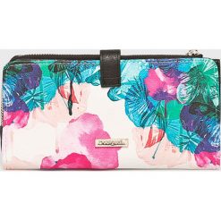 Desigual - Portfel. Portfele Desigual, bez wzorów, z materiału. W wyprzedaży za 129.90 zł.