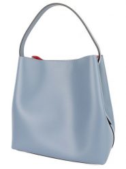 Christian Laurier Skórzana torebka "Jeny" w kolorze błękitnym - 29 x 32 x 13 cm rozmiar: onesize. Niebieskie torby na ramię Christian Laurier, bez wzorów, z materiału, na ramię, bez dodatków. Za 260.99 zł.