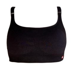 Biustonosz bezszwowy SLB01. Czarne bielizna sportowa BARNETT, s, bez wzorów. Za 84.00 zł.