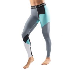 Damskie legginsy termoaktywne Sporty zimowe Siroko Ether. Niebieskie legginsy SIROKO, l, bez wzorów. W wyprzedaży za 146.95 zł.