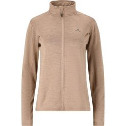 Damska kurtka dresowa z pełnym zamkiem błyskawicznym Whistler Juice. Brązowe koszulki sportowe Whistler, bez wzorów, z dresówki, bez ramiączek, trekkingowe. Za 199.99 zł.