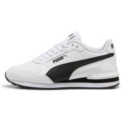 Adidasy Puma St Runner V4 L Jr, Kobiety. Białe obuwie sportowe Puma, ze skóry ekologicznej, bez zapięcia. Za 290.00 zł.