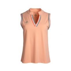 Lekka, oddychająca i szybkoschnąca techniczna koszulka polo PRATO. Czerwone bluzki Izas, m, bez wzorów, z nylonu, sportowe, bez kołnierzyka, bez ramiączek. Za 195.61 zł.