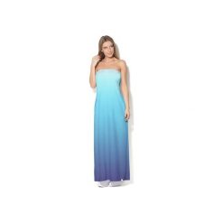 Sukienka CP-027 60. Sukienki Colour Pleasure, xl, bez wzorów, z dzianiny, bez kołnierzyka, bez ramiączek, maxi. Za 169.00 zł.