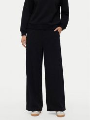 Vero Moda Spodnie dresowe Daisy 10338102 Czarny Wide Leg. Czarne spodnie dresowe Vero Moda, m, bez wzorów, z bawełny. Za 179.99 zł.