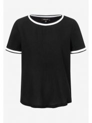 More & More Koszulka w kolorze czarnym rozmiar: 34. Czarne bluzki More & More, bez wzorów, bez kołnierzyka, bez ramiączek. Za 55.95 zł.