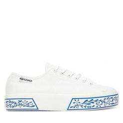 Tenisówki Superga. Białe trampki Superga, bez wzorów, bez zapięcia. Za 289.99 zł.