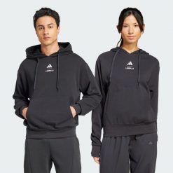 Bluza z kapturem Les Mills Graphic. Czarne bluzy Adidas, l, bez wzorów, z polaru, z kapturem. Za 299.00 zł.