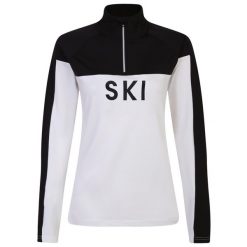 Bluza narciarska damska Powder. Białe bluzy Dare 2b, na zimę, bez wzorów, bez kaptura. W wyprzedaży za 129.99 zł.