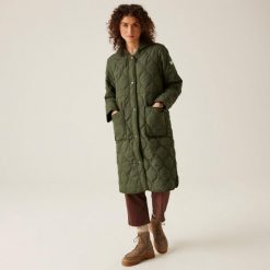 Parka damska Regatta Jaycee II. Brązowe parki Regatta, xl, z puchu, sportowe, bez kaptura. W wyprzedaży za 297.85 zł.
