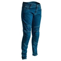 Damskie dżinsy motocyklowe RST x Kevlar® Aramid Tech Pro. Niebieskie jeansy RST, l, bez wzorów. Za 404.00 zł.
