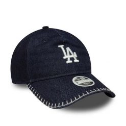Czapka baseballowa damska New York Mets New Era 9Forty Denim stitch. Niebieskie czapki New Era, bez wzorów, z denimu. Za 176.50 zł.