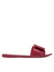 Melissa Klapki Babe AD 32944 Czerwony. Czerwone klapki Melissa, bez wzorów, z tworzywa sztucznego, bez obcasa. Za 269.99 zł.