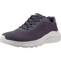 Buty SKECHERS BOBS SQUAD WAVES CURRENT Niebieski. Niebieskie trekkingi Skechers, z tkaniny, na fitness i siłownię. Za 245.99 zł.