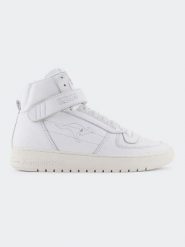 Kangaroos Skórzane sneakersy "Game Hi" w kolorze białym rozmiar: 38. Białe trampki KangaROOS, bez wzorów, z materiału, za kostkę, bez zapięcia. Za 295.99 zł.